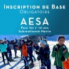 Inscription AESA Hiver (Ski nordique)  ouverture 2023/2024 fin septembre
